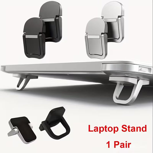 Invisible Mini Foldable Laptop Riser Feet (1 Pair)