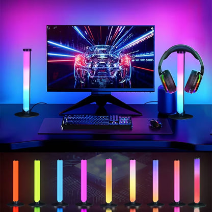 RGB Gaming Headset Stand with Integrated Ambient Lighting