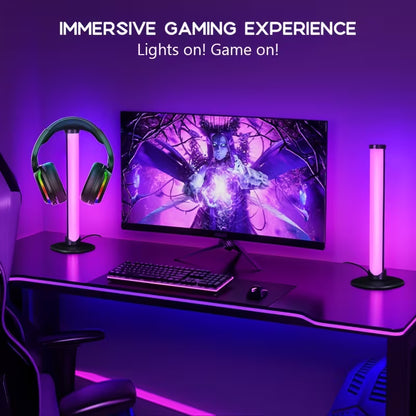 RGB Gaming Headset Stand with Integrated Ambient Lighting